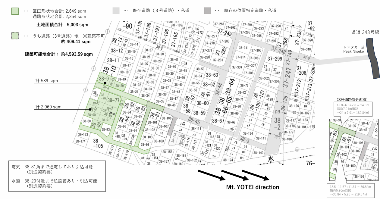 倶知安町山田　土地説明